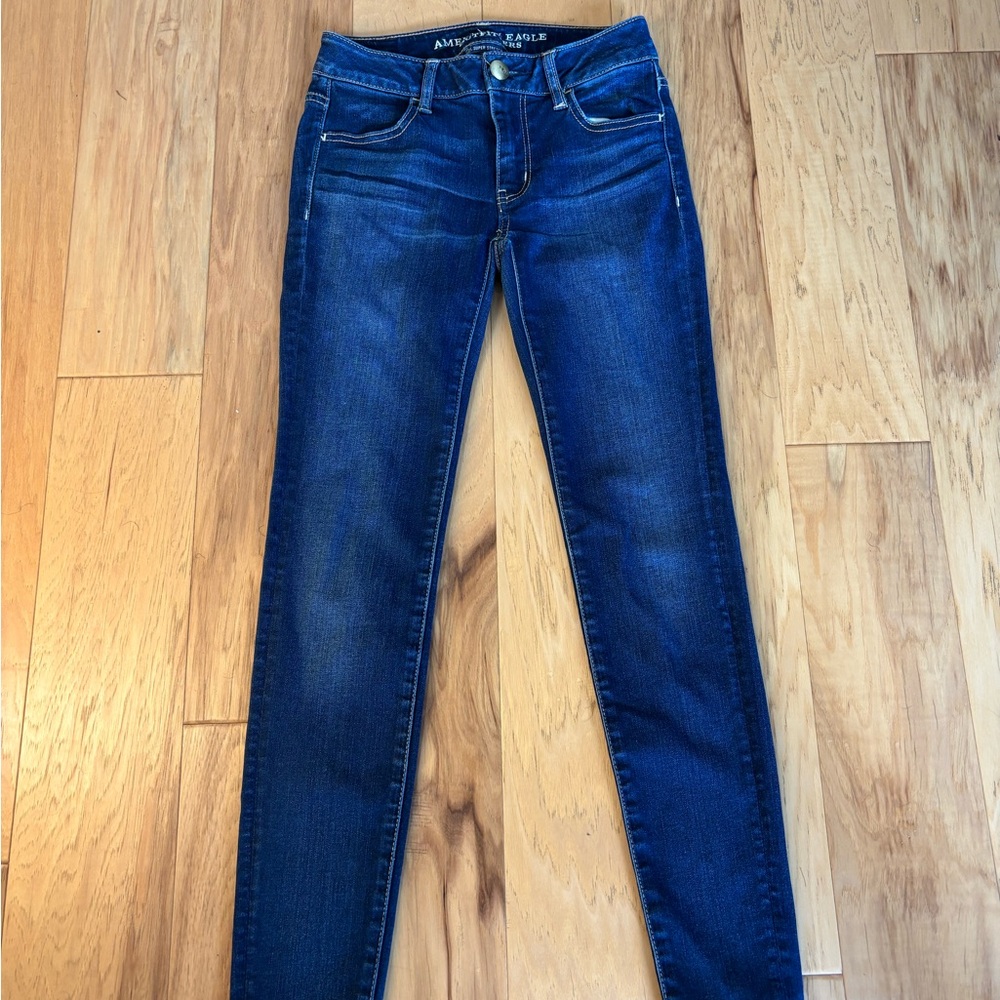 Women’s American Eagle Outfitters Blue Skinny Jeans